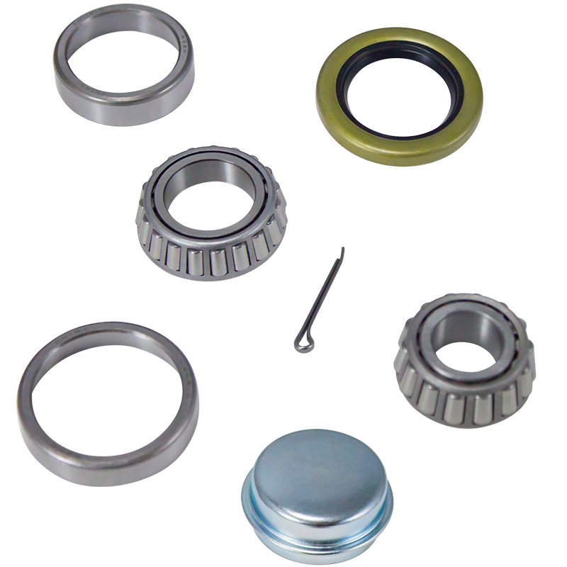 Dutton Lainson 21810 Wheel Bearing Set For 1 1/16 To 3/4-inch Axle, L44649 To LM11949 Cone, L44610 To LM11910 Cup